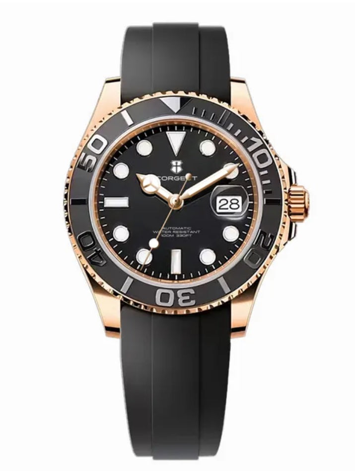 Corgeut Yacht-Master Black and Gold