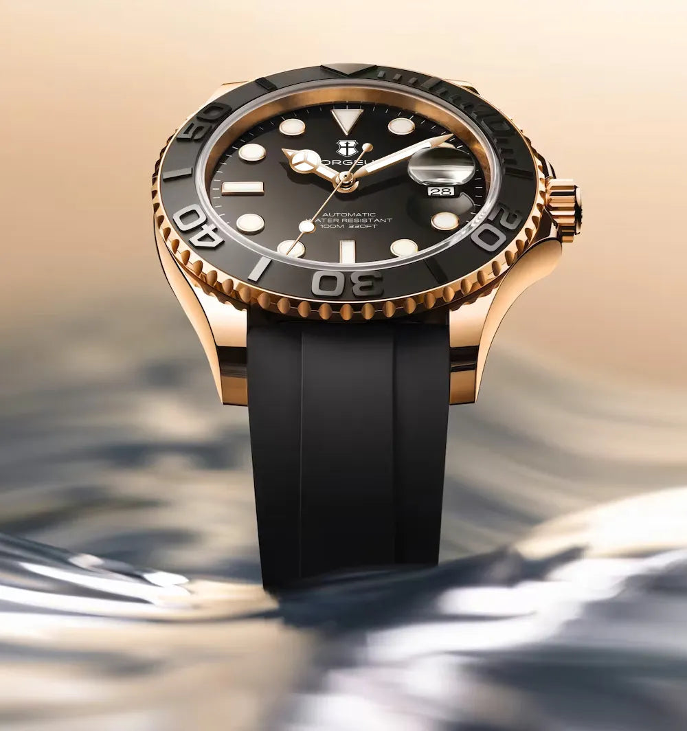 Corgeut Yacht-Master Black and Gold