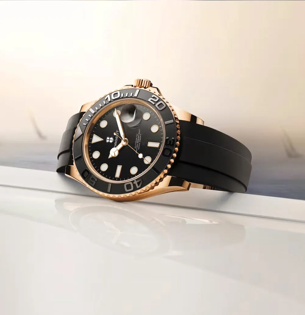 Corgeut Yacht-Master Black and Gold