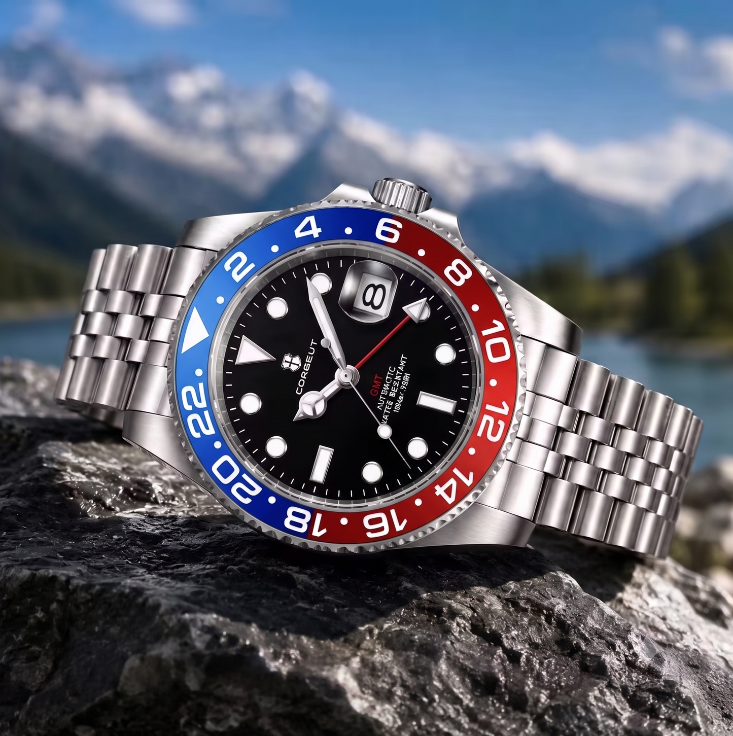 Corgeut GMT Pepsi Red and Blue
